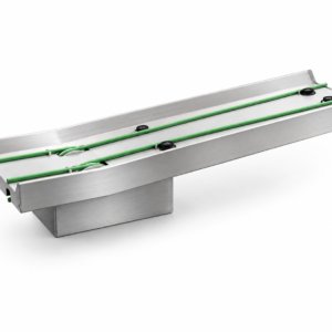 Sloped conveyor 5° lower and upper part